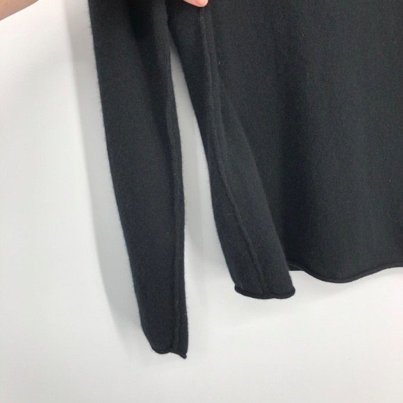 Design History Pure Cashmere Womens Sweater Size Medium Black /quiet Luxury - Picture 4 of 11